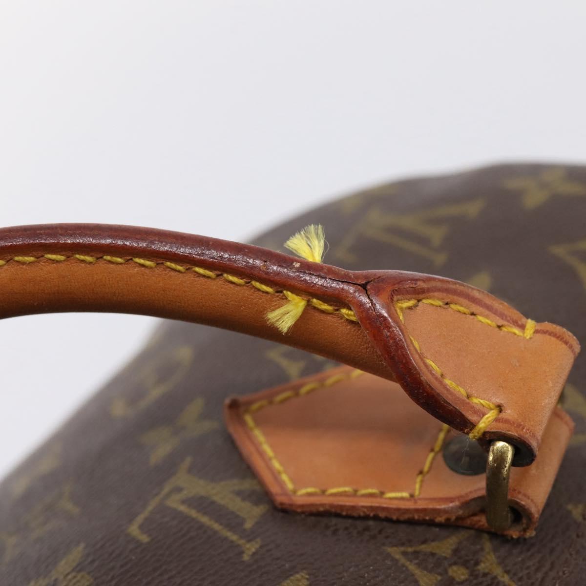 LOUIS VUITTON Monogram Speedy 30 Hand Bag M41526 LV Auth ep16409