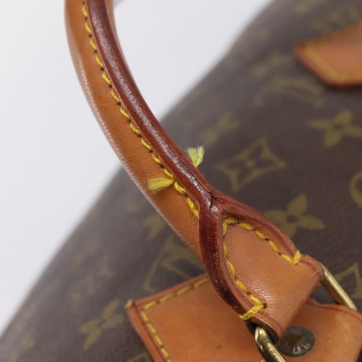 LOUIS VUITTON Monogram Speedy 30 Hand Bag M41526 LV Auth ep16409