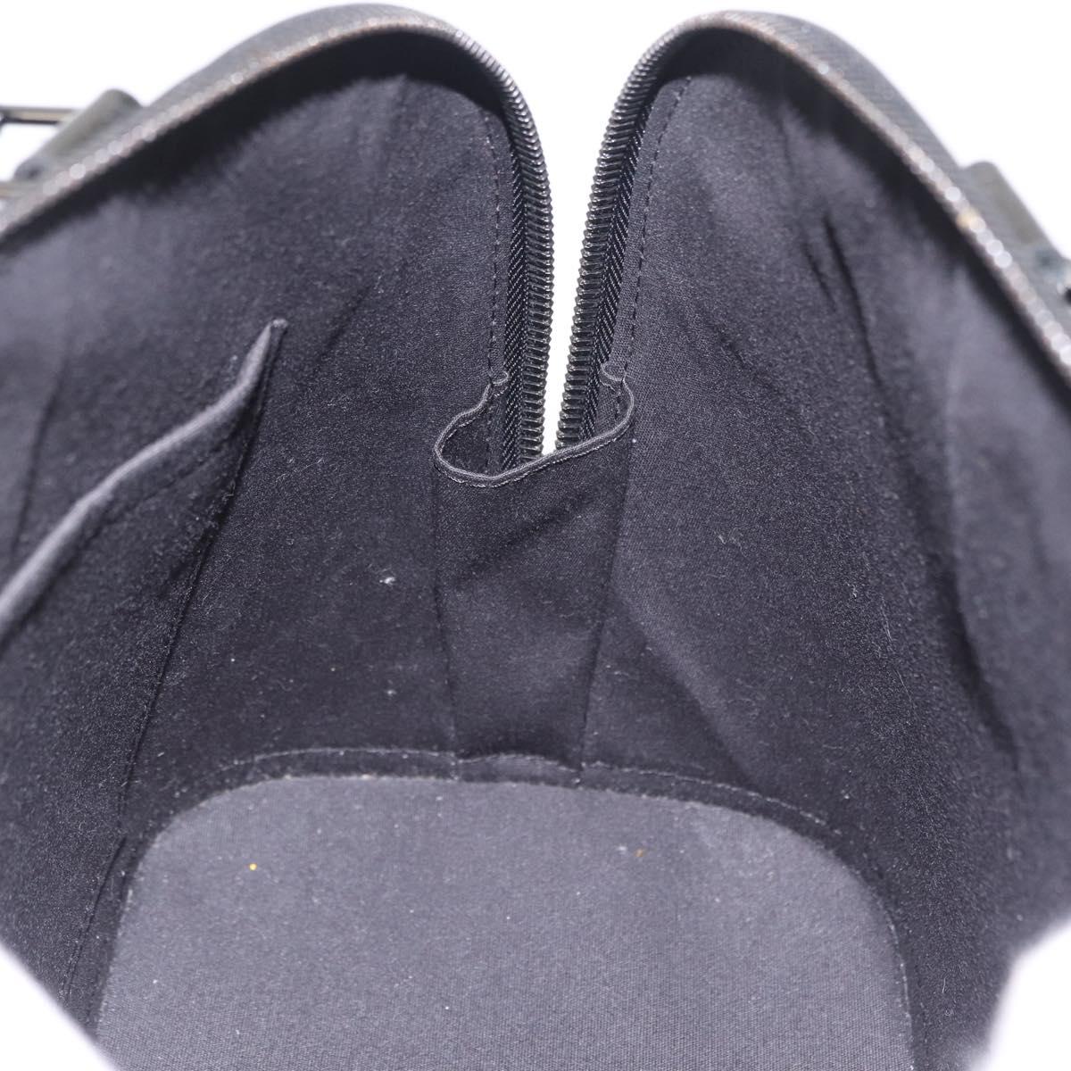 LOUIS VUITTON Monogram Vernis Alma PM Bag Noir Manetic M90061 LV Auth ep16419V
