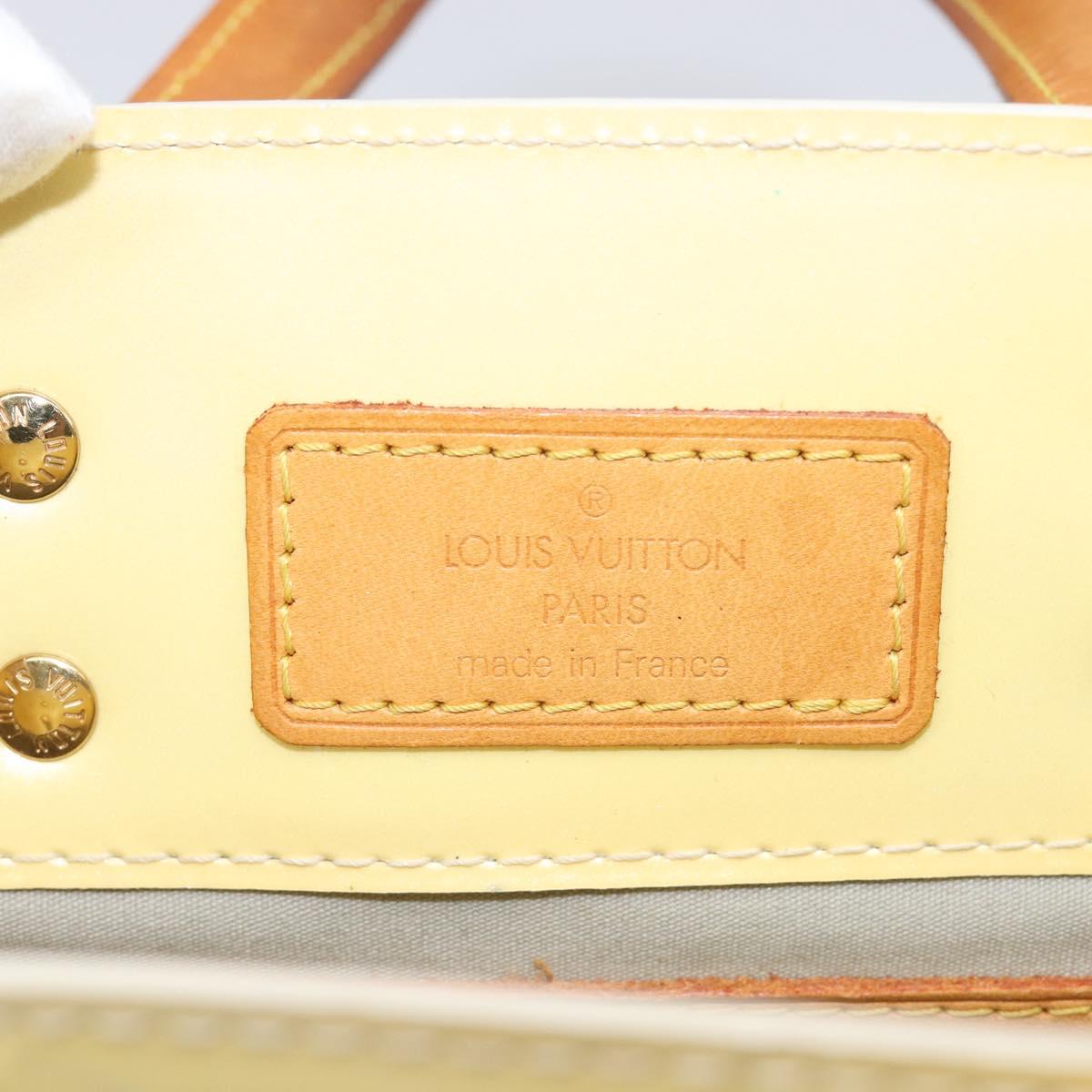 LOUIS VUITTON Monogram Vernis Reade PM Hand Bag Gris M91145 LV Auth ep16421