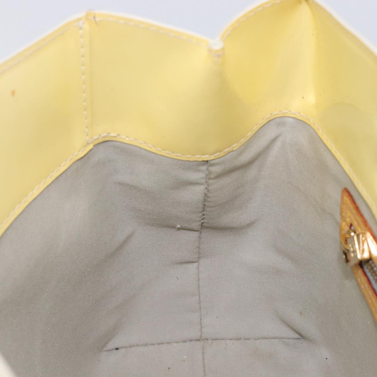 LOUIS VUITTON Monogram Vernis Reade PM Hand Bag Gris M91145 LV Auth ep16421