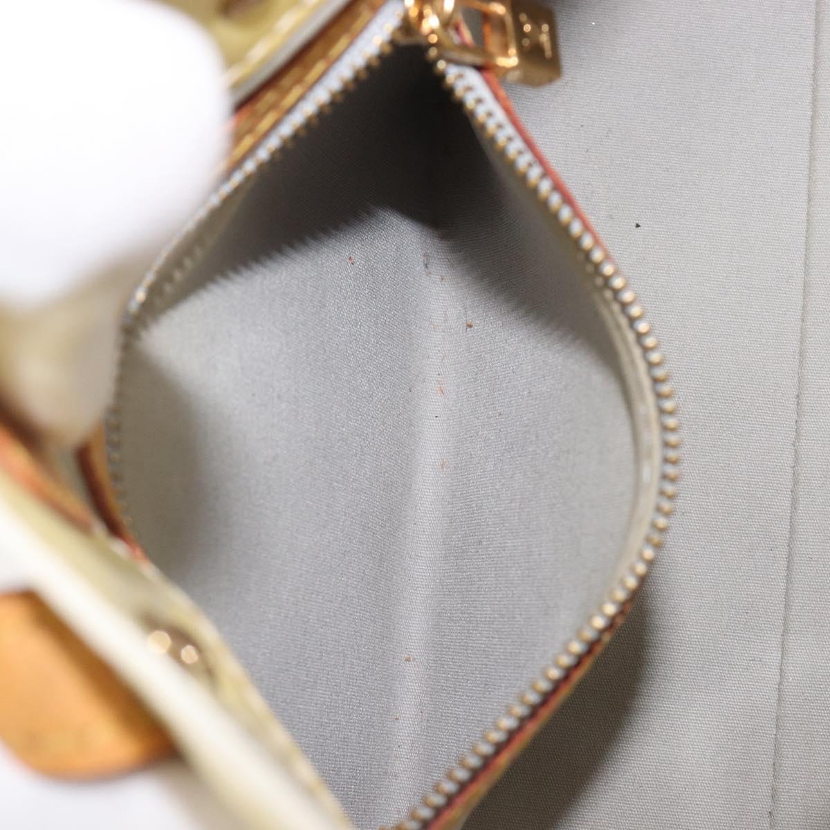 LOUIS VUITTON Monogram Vernis Reade PM Hand Bag Gris M91145 LV Auth ep16421