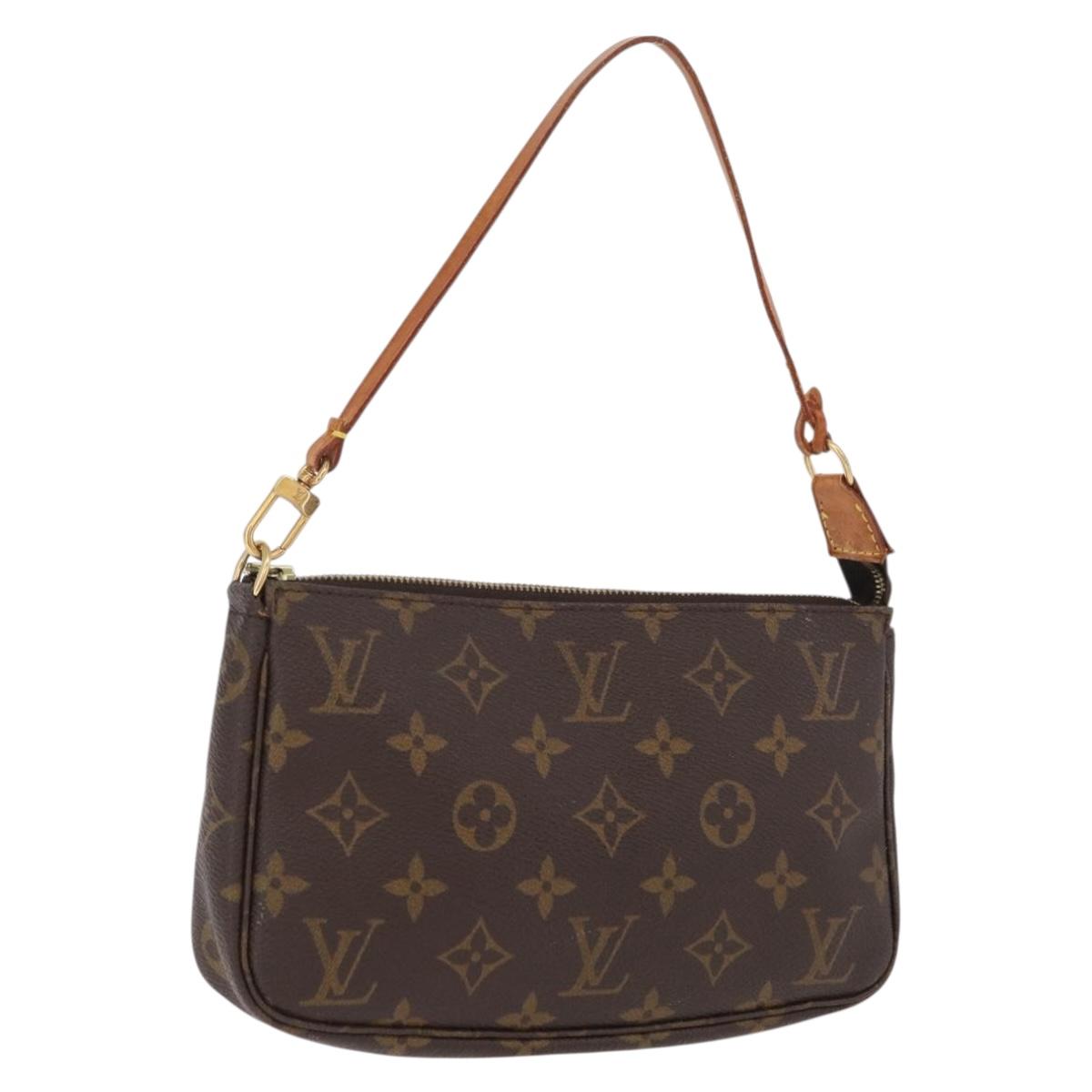LOUIS VUITTON Monogram Pochette Accessoires Pouch M51980 LV Auth ep16423