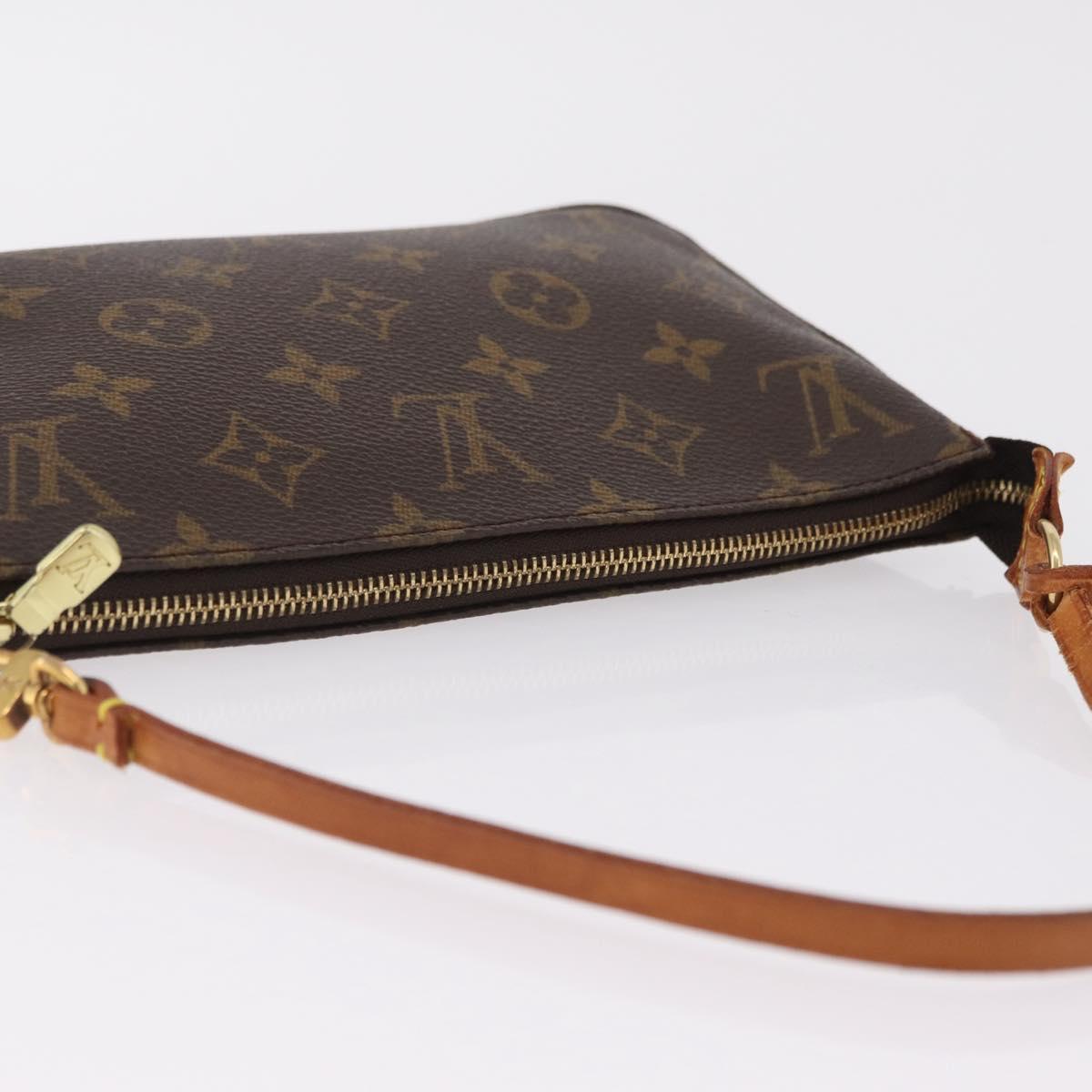 LOUIS VUITTON Monogram Pochette Accessoires Pouch M51980 LV Auth ep16423