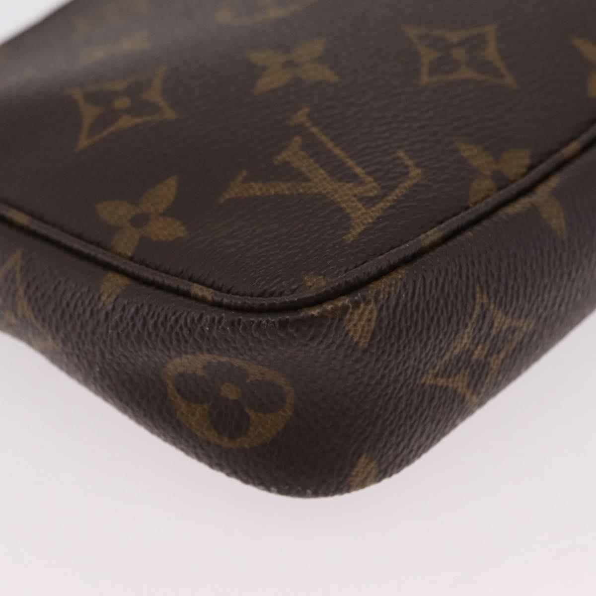 LOUIS VUITTON Monogram Pochette Accessoires Pouch M51980 LV Auth ep16423