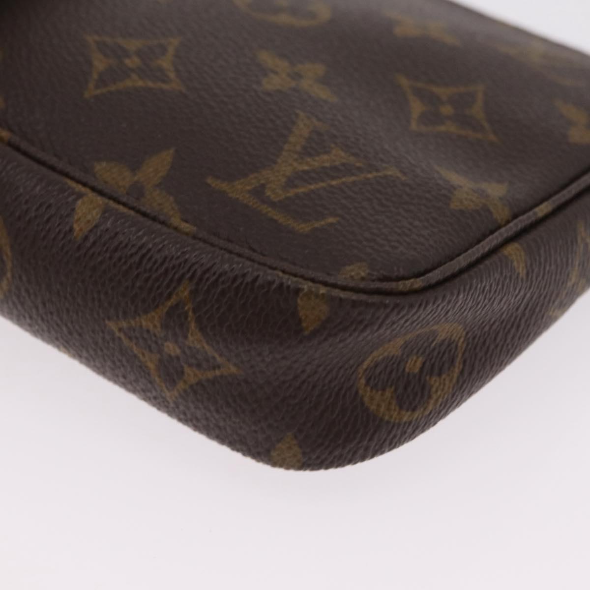 LOUIS VUITTON Monogram Pochette Accessoires Pouch M51980 LV Auth ep16423