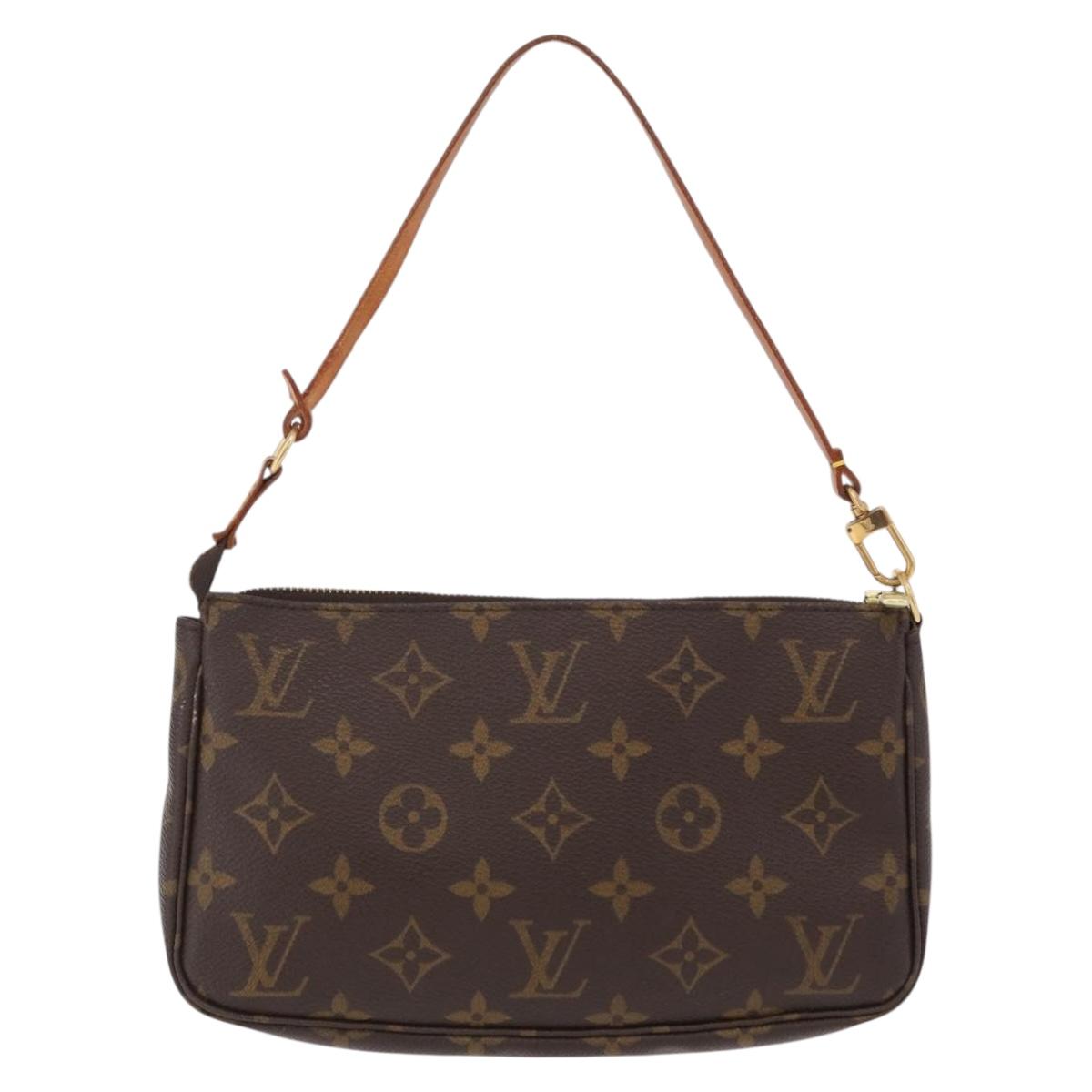 LOUIS VUITTON Monogram Pochette Accessoires Pouch M51980 LV Auth ep16423