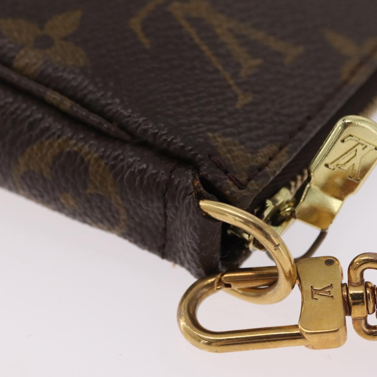 LOUIS VUITTON Monogram Pochette Accessoires Pouch M51980 LV Auth ep16423