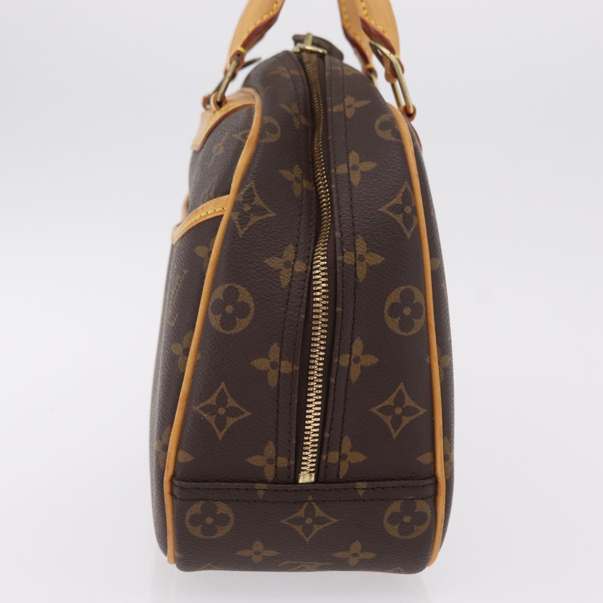 LOUIS VUITTON Monogram Trouville Hand Bag M42228 LV Auth ep16424A