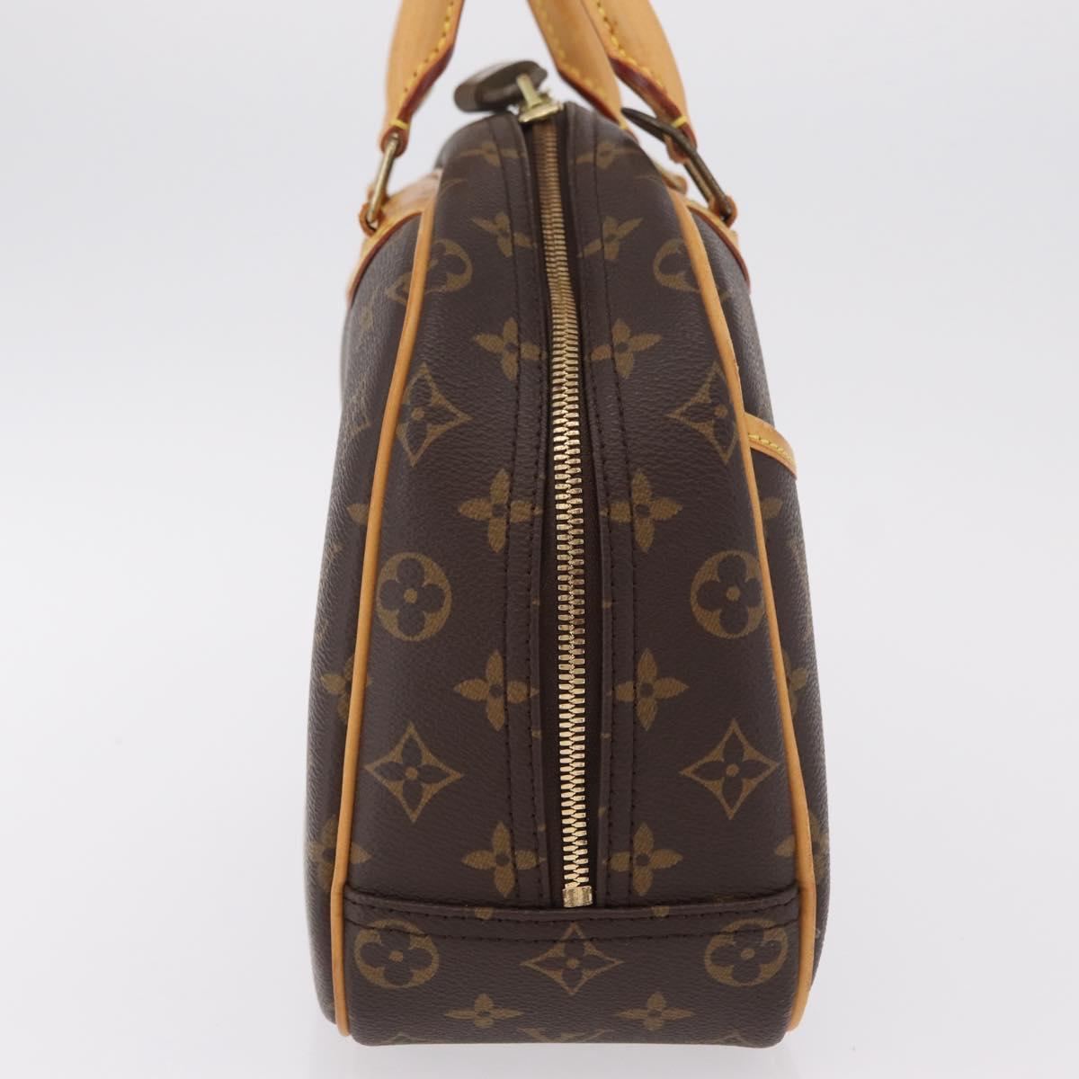 LOUIS VUITTON Monogram Trouville Hand Bag M42228 LV Auth ep16424A