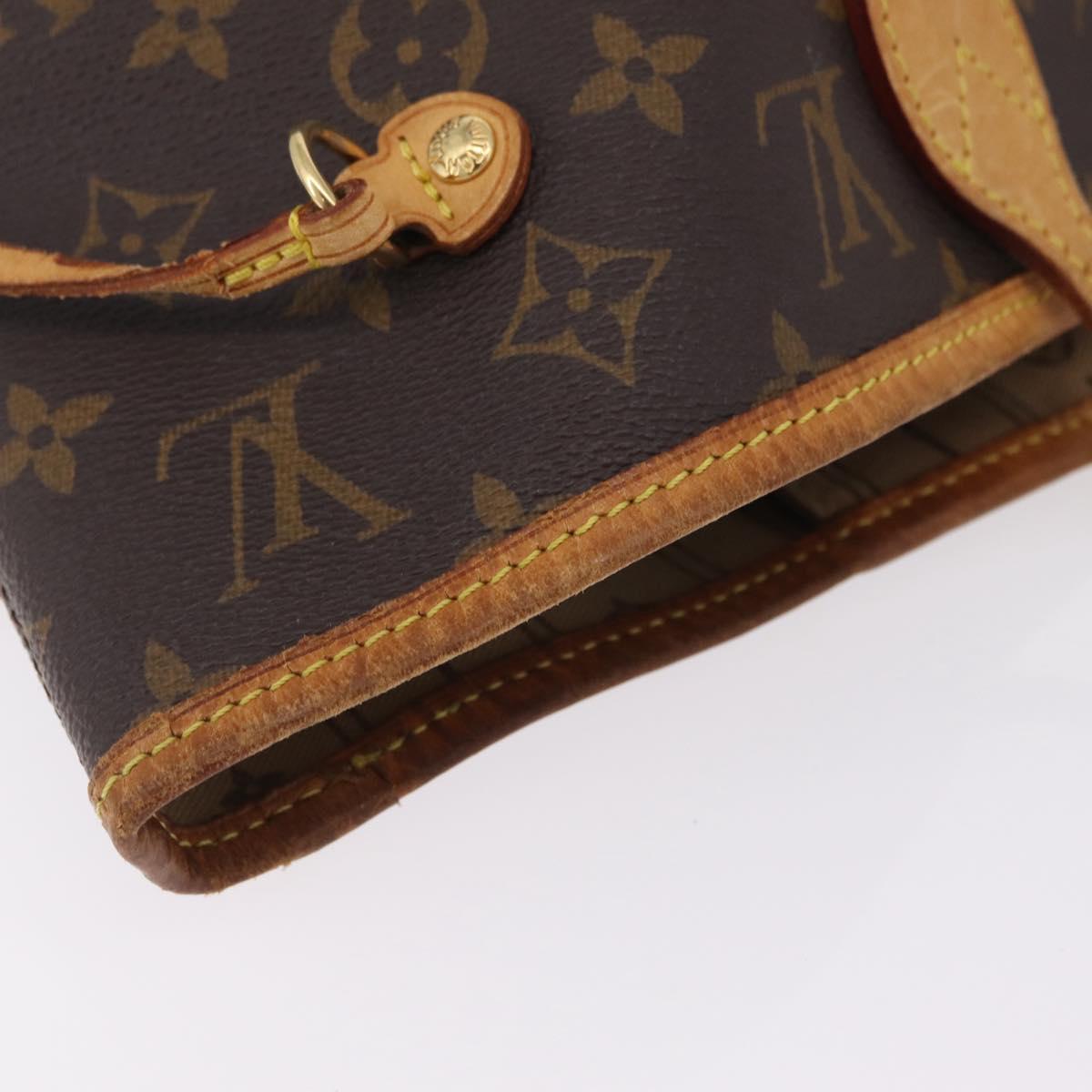 LOUIS VUITTON Monogram Neverfull MM Tote Bag M40156 LV Auth ep16427