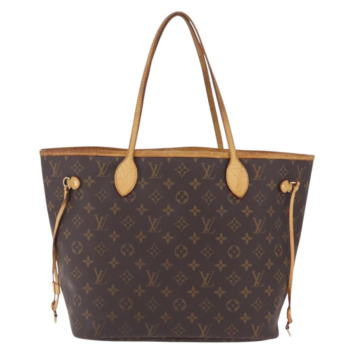 LOUIS VUITTON Monogram Neverfull MM Tote Bag M40156 LV Auth ep16427