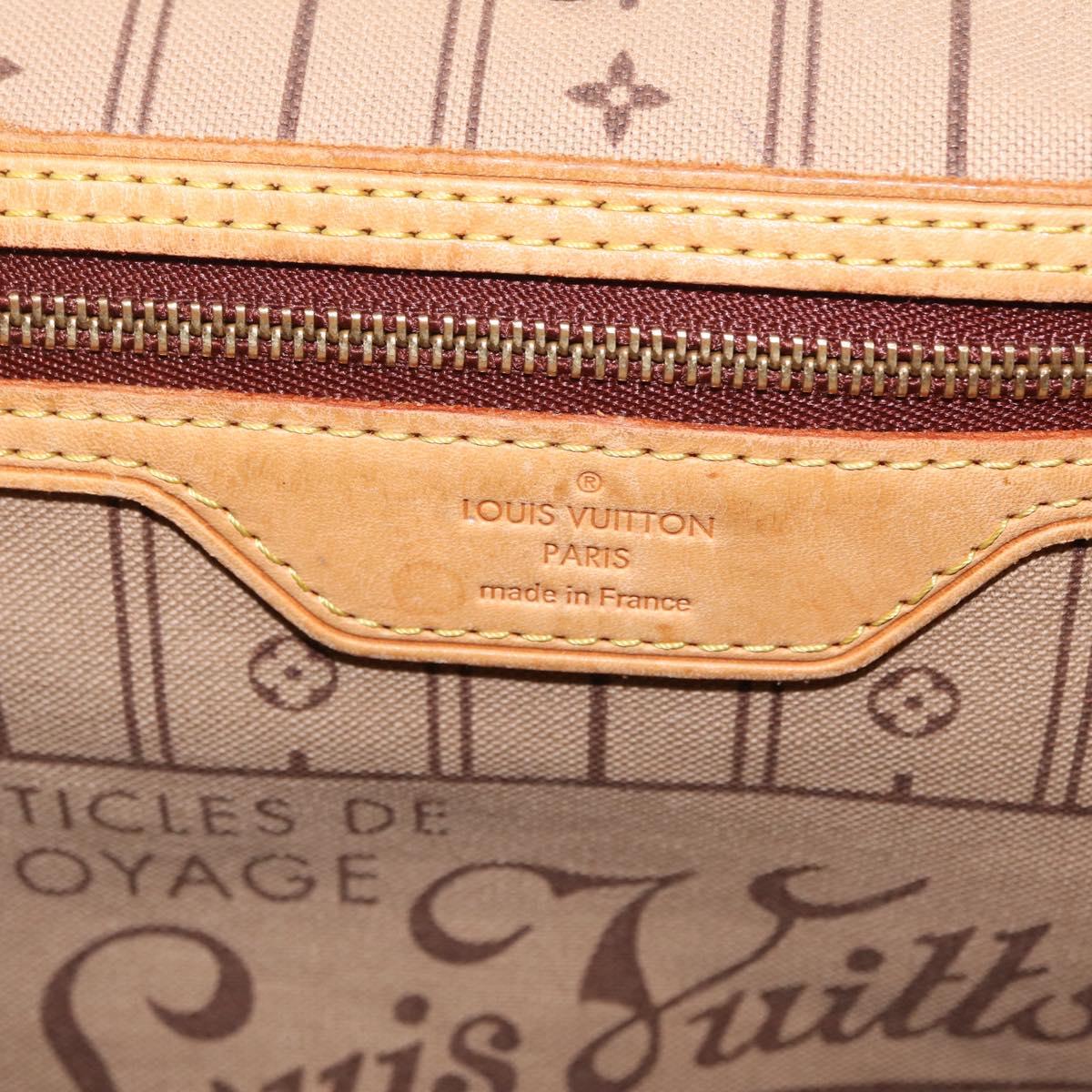 LOUIS VUITTON Monogram Neverfull MM Tote Bag M40156 LV Auth ep16427