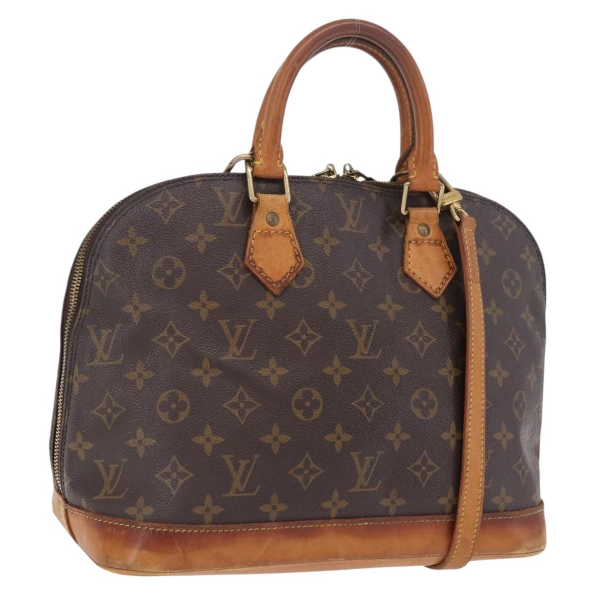 LOUIS VUITTON Monogram Alma Hand Bag M51130 LV Auth ep16428