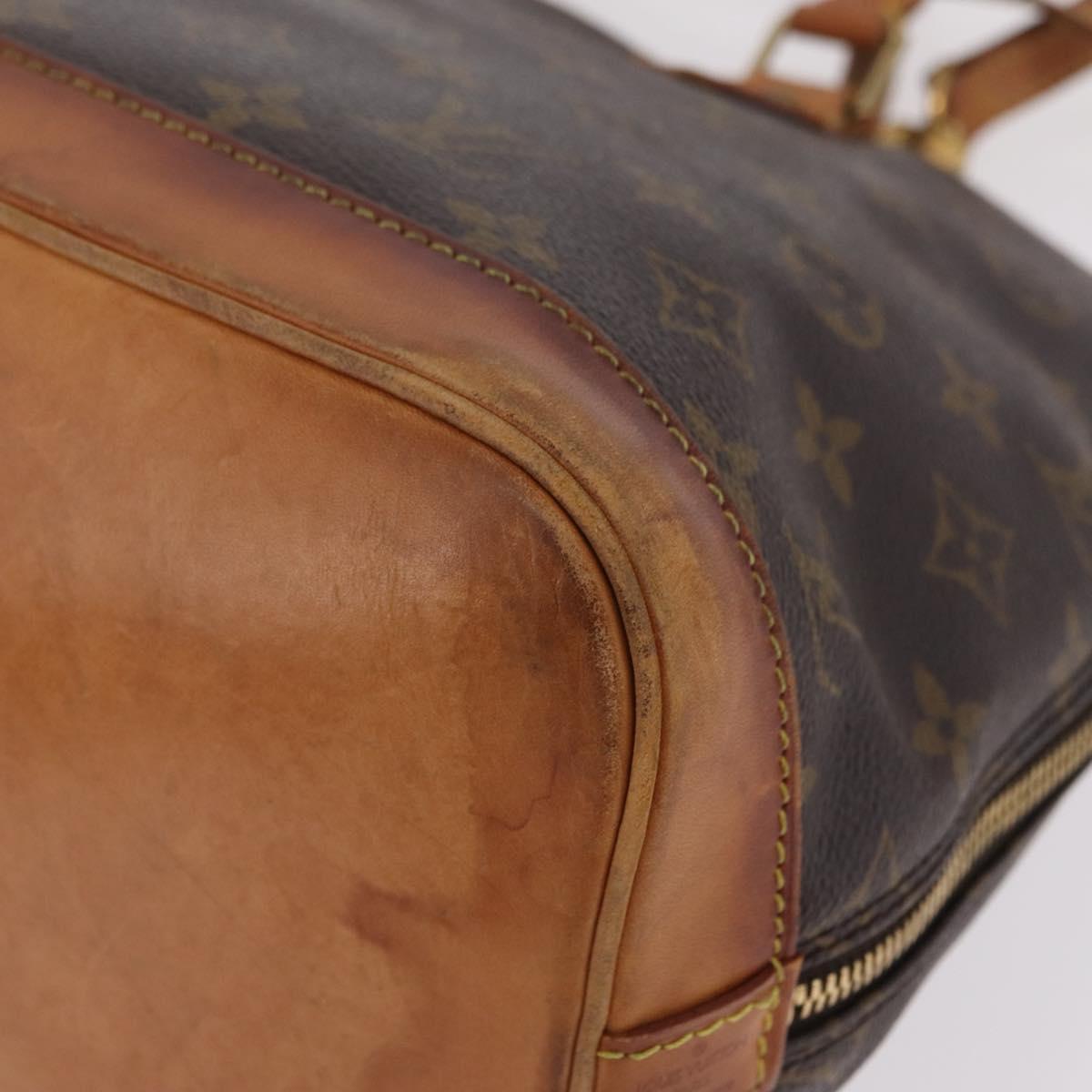 LOUIS VUITTON Monogram Alma Hand Bag M51130 LV Auth ep16428