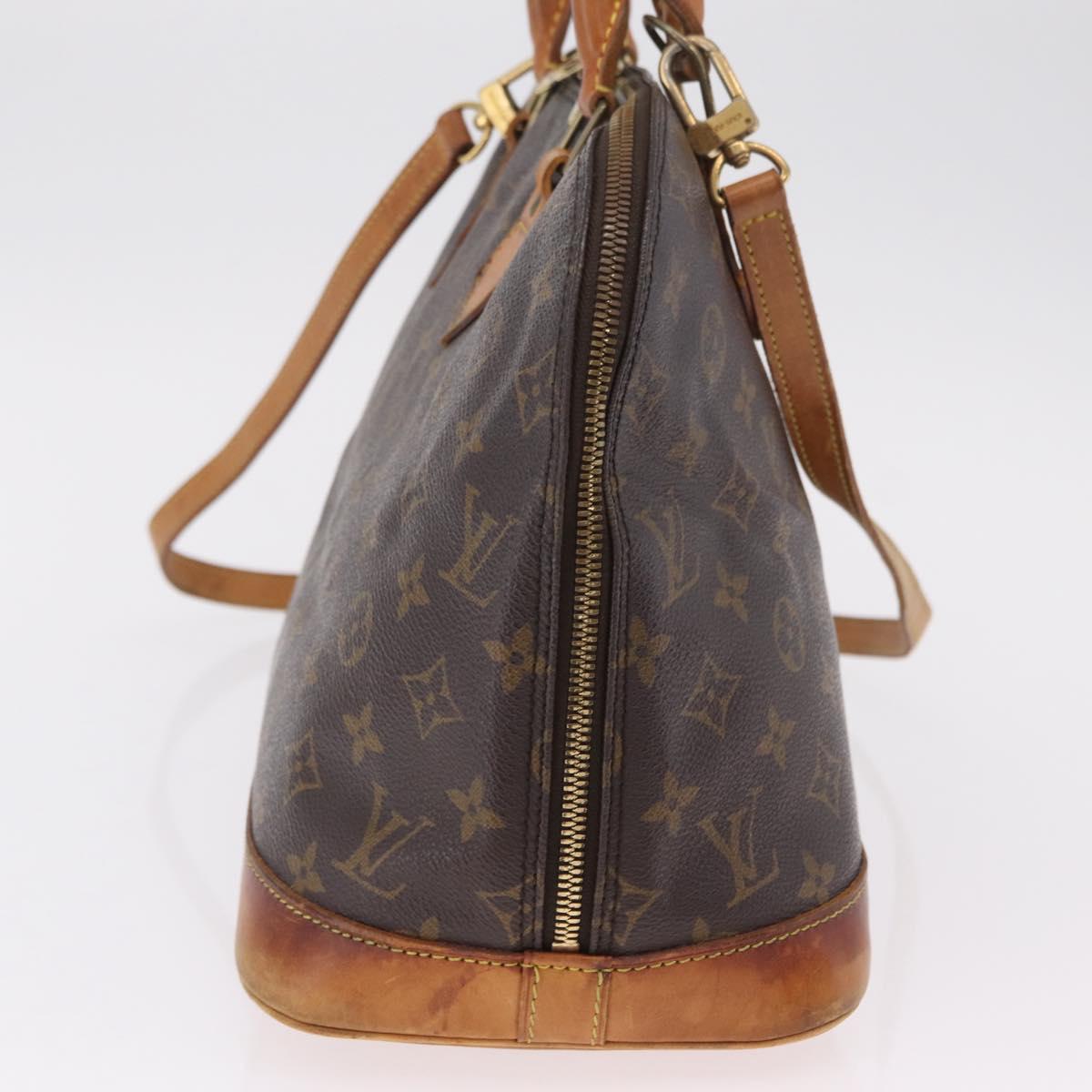 LOUIS VUITTON Monogram Alma Hand Bag M51130 LV Auth ep16428