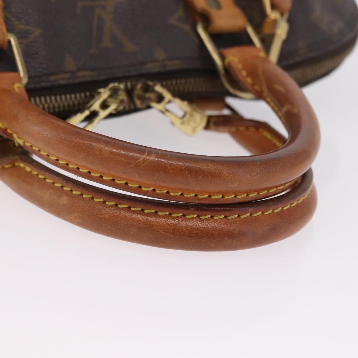LOUIS VUITTON Monogram Alma Hand Bag M51130 LV Auth ep16428