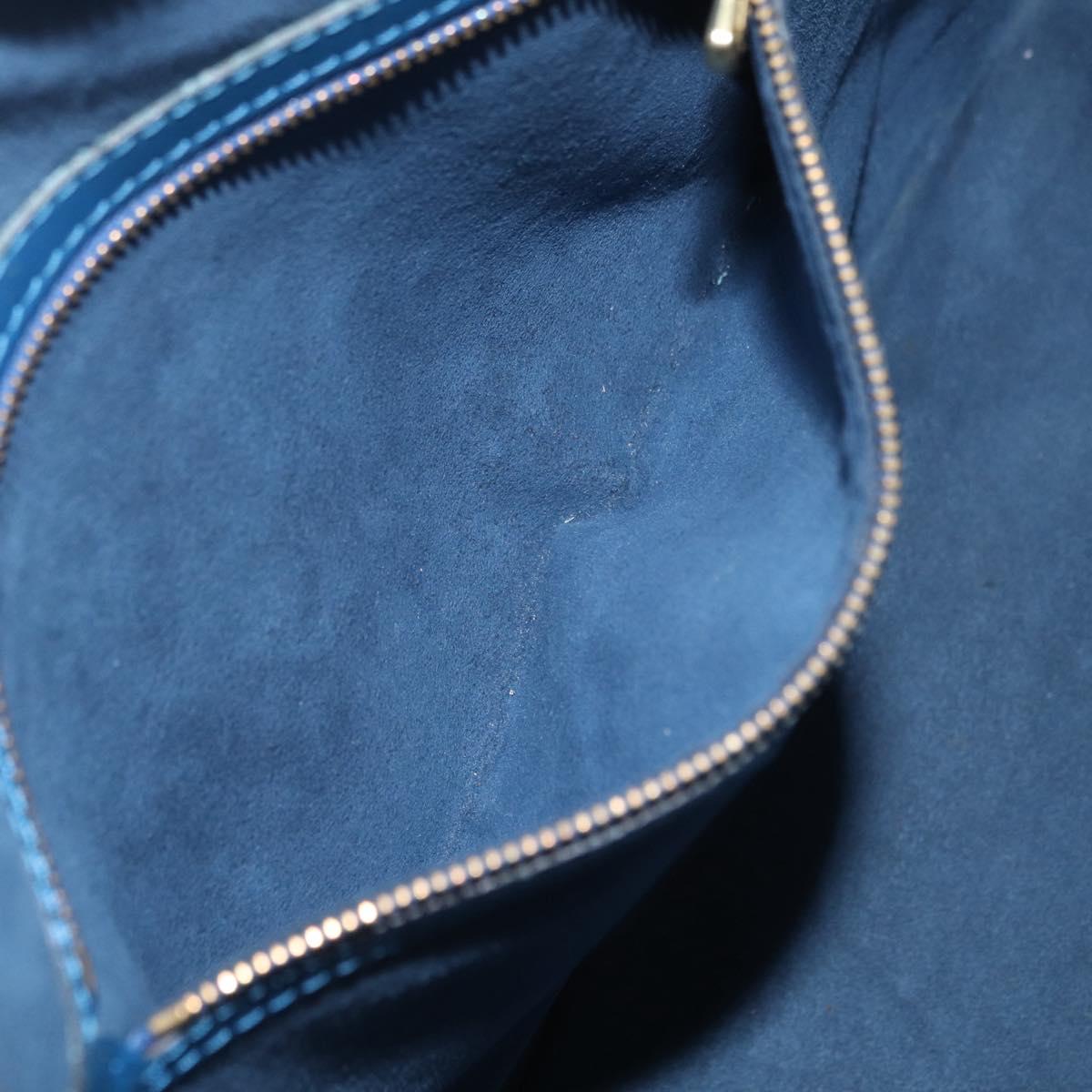 LOUIS VUITTON Epi Lussac Shoulder Bag Blue M52285 LV Auth ep16433