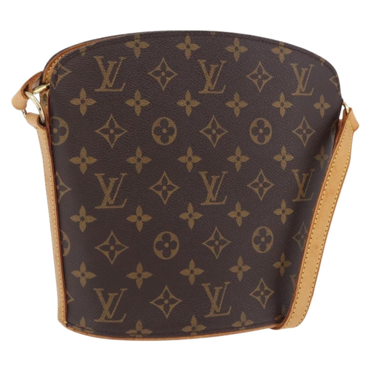LOUIS VUITTON Monogram Drouot Shoulder Shoulder Bag M51290 LV Auth ep16435