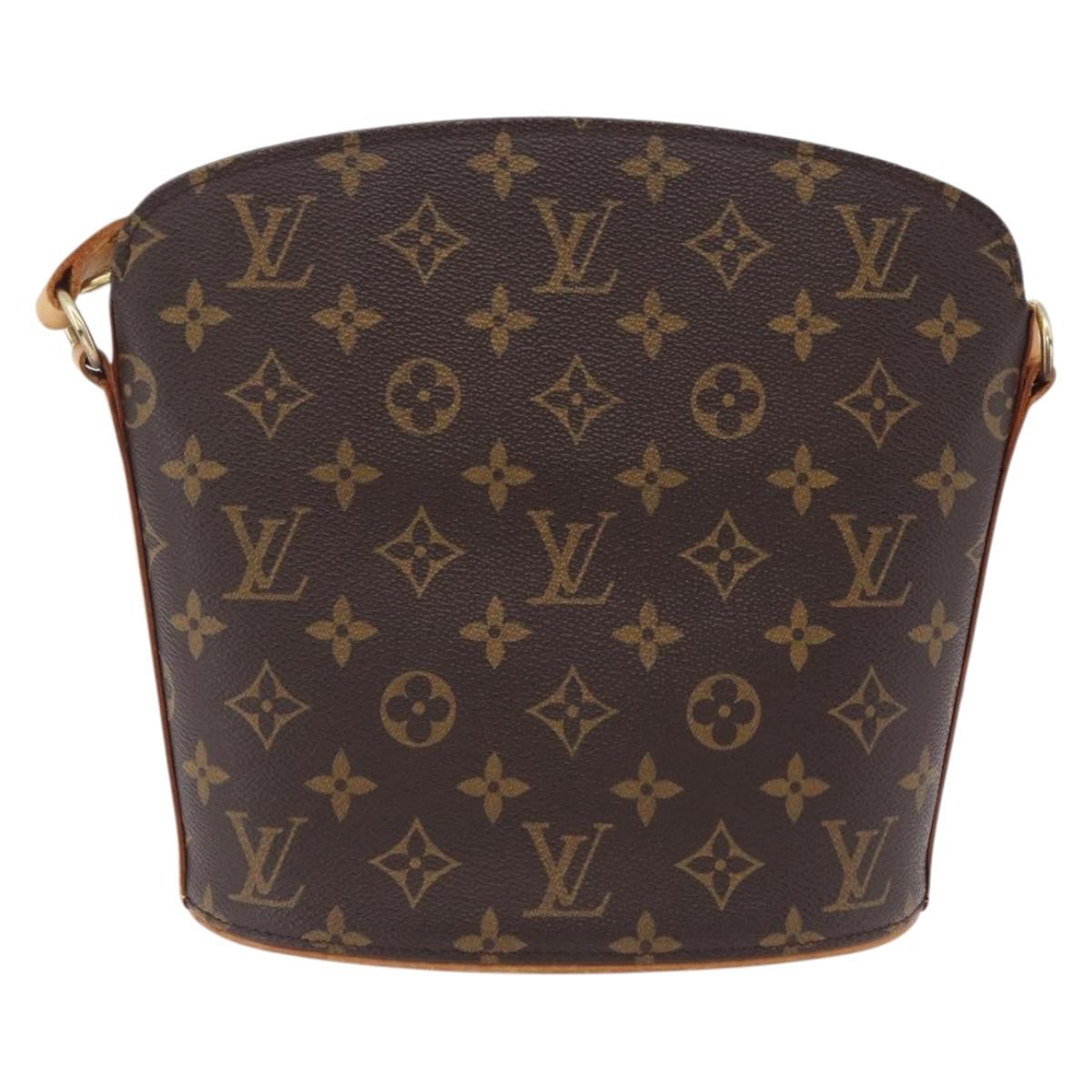 LOUIS VUITTON Monogram Drouot Shoulder Shoulder Bag M51290 LV Auth ep16435