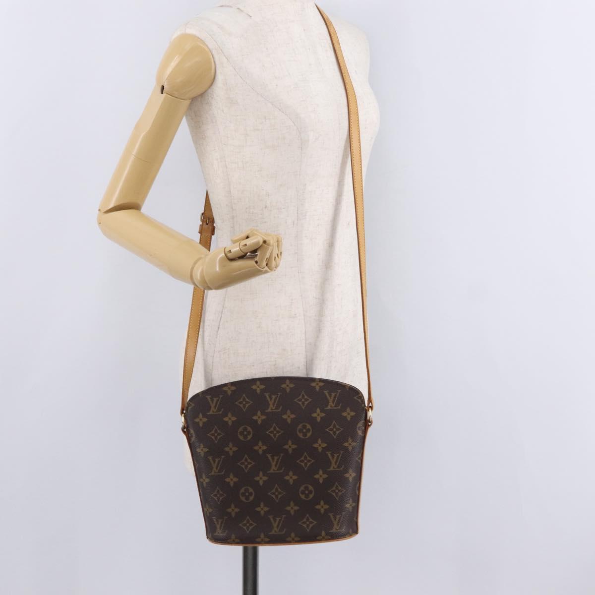 LOUIS VUITTON Monogram Drouot Shoulder Shoulder Bag M51290 LV Auth ep16435