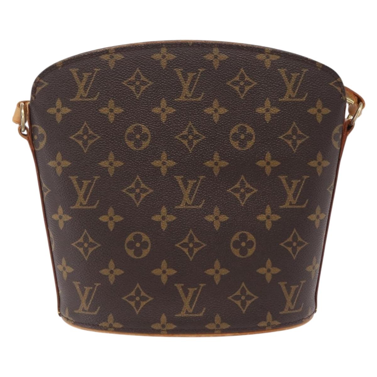 LOUIS VUITTON Monogram Drouot Shoulder Shoulder Bag M51290 LV Auth ep16435