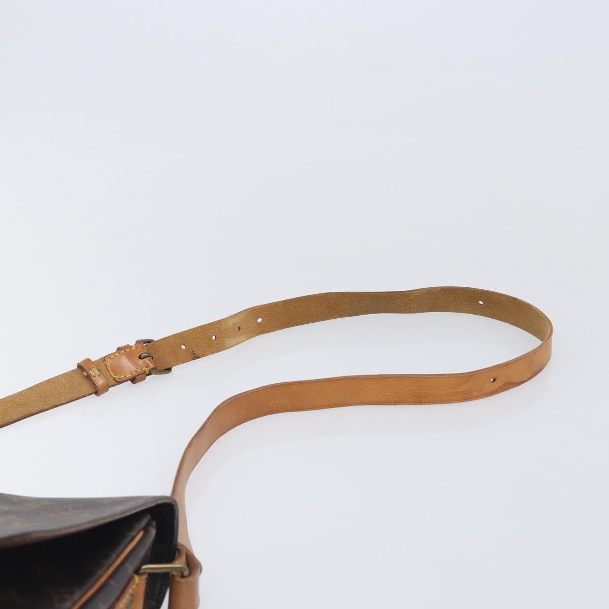LOUIS VUITTON Monogram Cartouchiere GM Shoulder Bag M51252 LV Auth ep16437