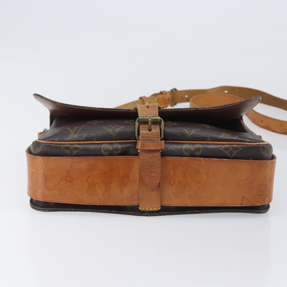 LOUIS VUITTON Monogram Cartouchiere GM Shoulder Bag M51252 LV Auth ep16437