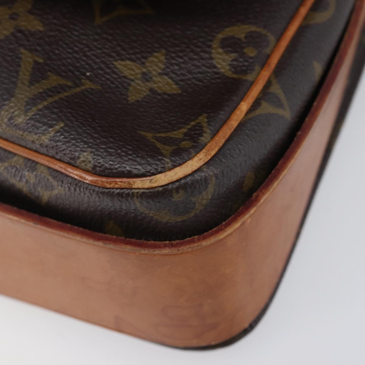 LOUIS VUITTON Monogram Cartouchiere GM Shoulder Bag M51252 LV Auth ep16437