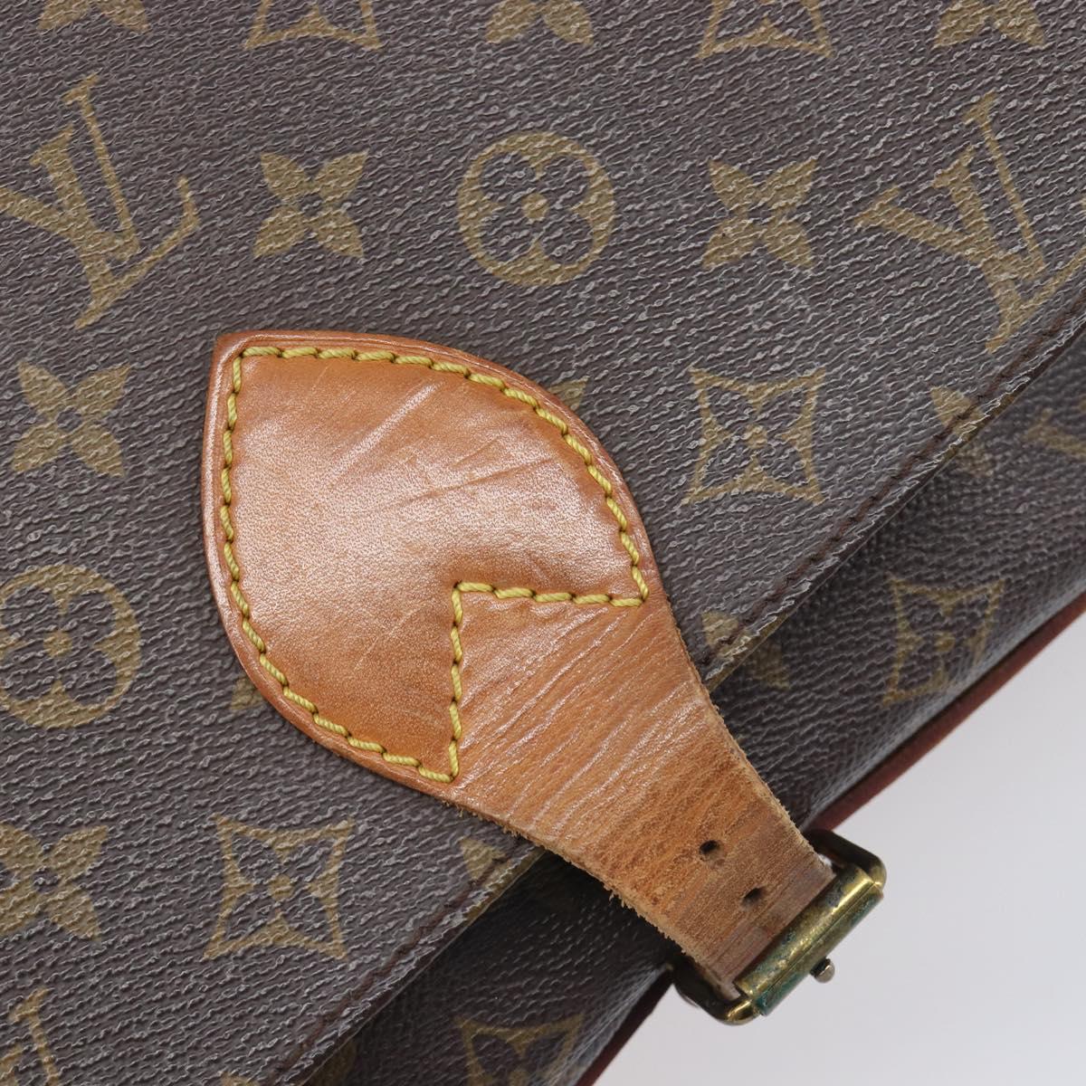 LOUIS VUITTON Monogram Cartouchiere GM Shoulder Bag M51252 LV Auth ep16437