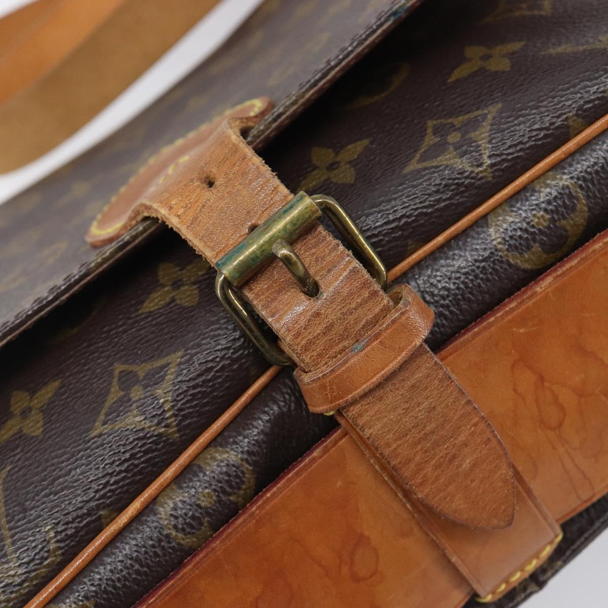 LOUIS VUITTON Monogram Cartouchiere GM Shoulder Bag M51252 LV Auth ep16437