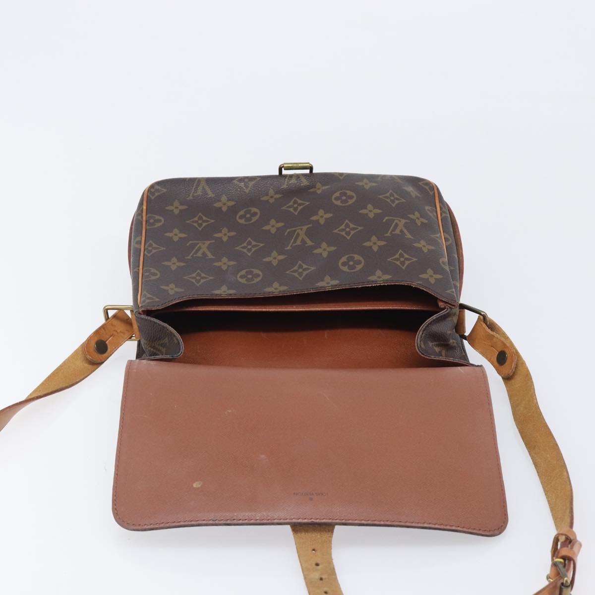 LOUIS VUITTON Monogram Cartouchiere GM Shoulder Bag M51252 LV Auth ep16437