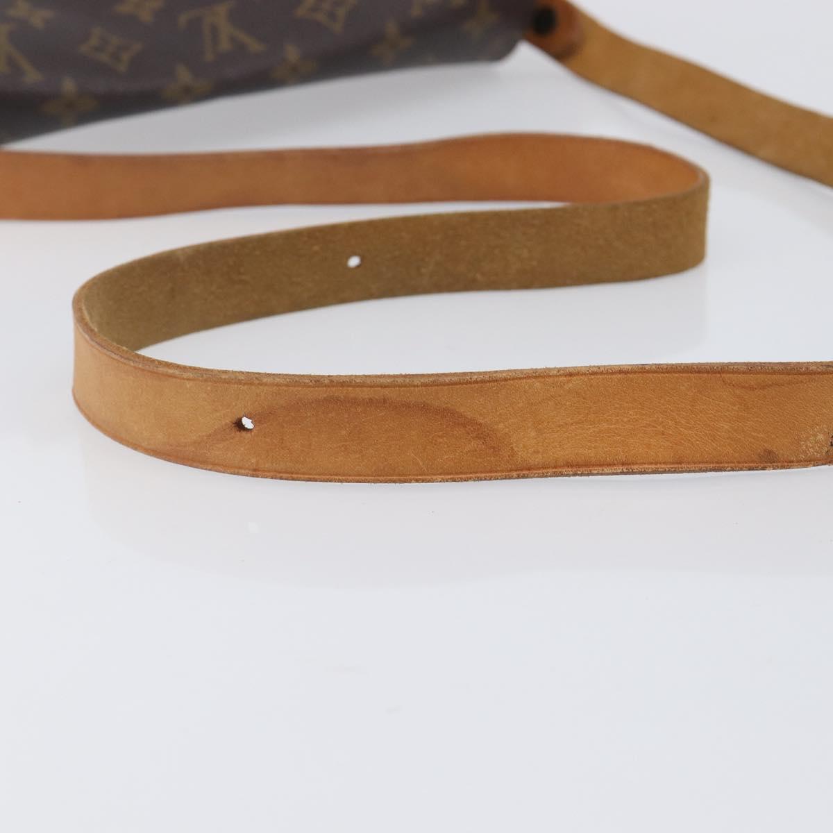 LOUIS VUITTON Monogram Cartouchiere GM Shoulder Bag M51252 LV Auth ep16437
