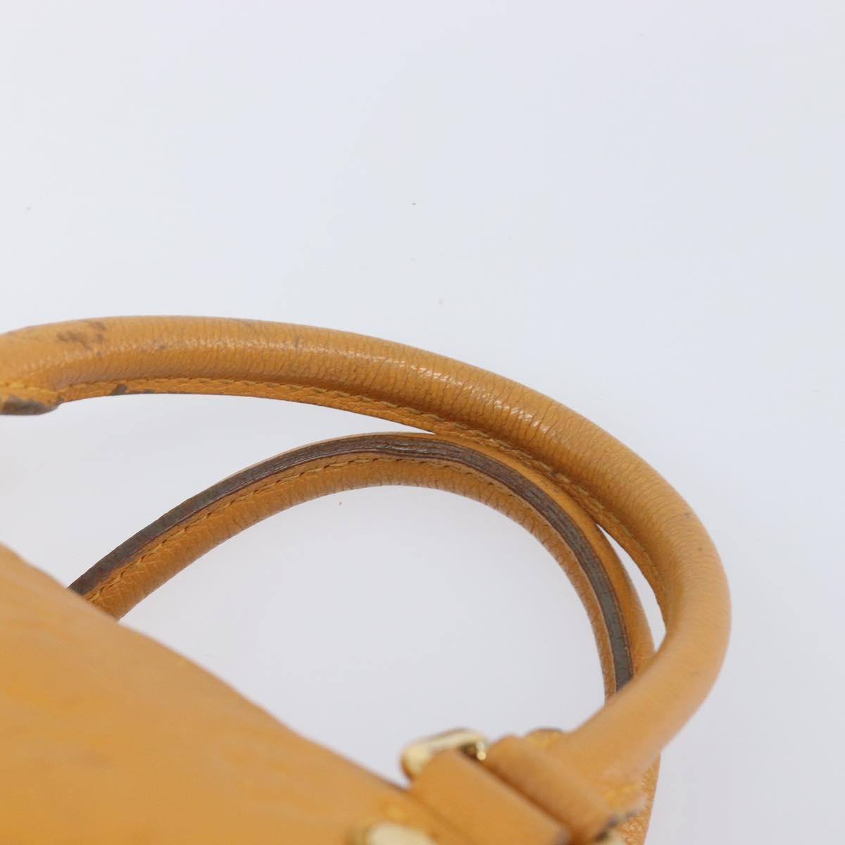 LOUIS VUITTON Empreinte Speedy Bandouliere 25 Bag saffron M40904 LV Auth ep16439