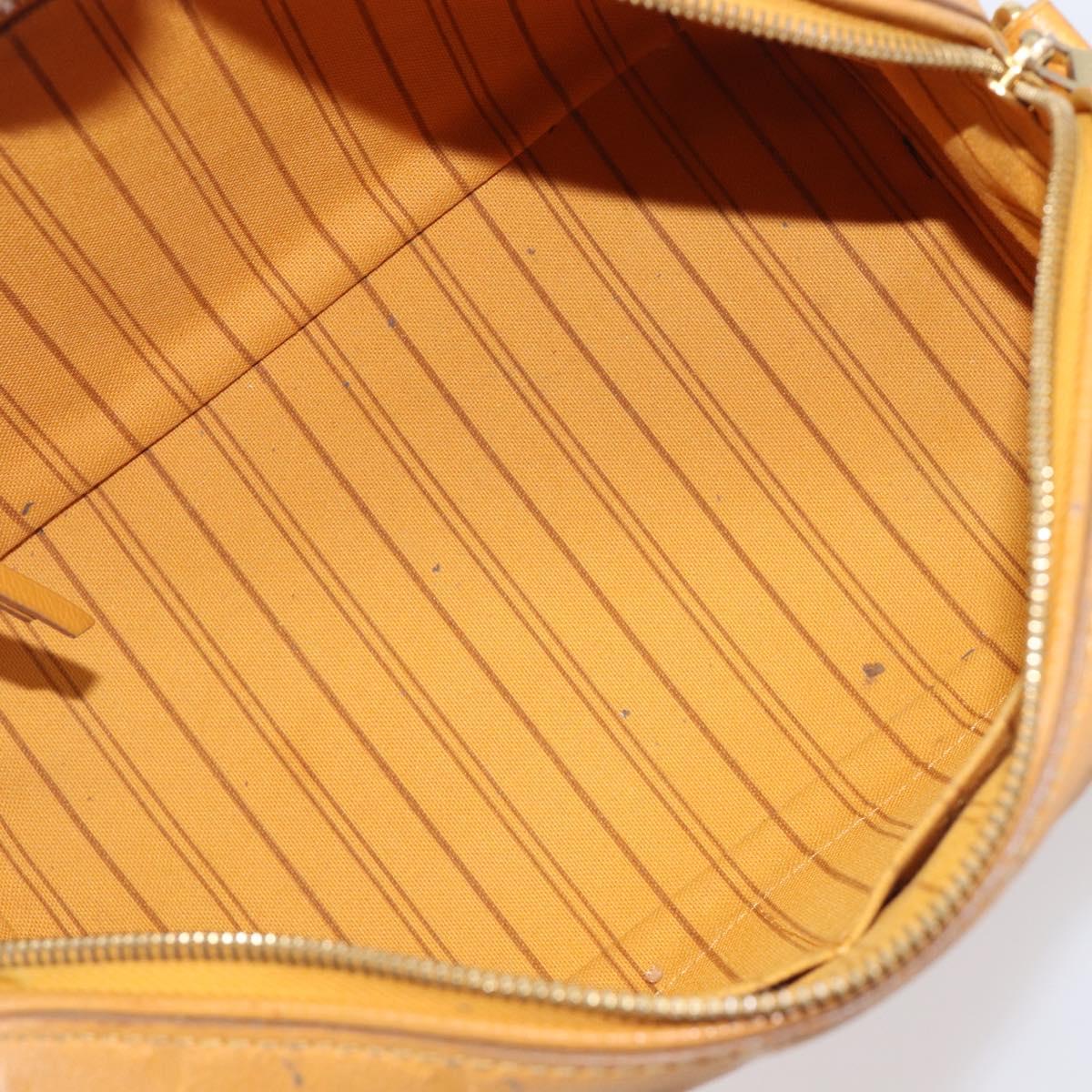 LOUIS VUITTON Empreinte Speedy Bandouliere 25 Bag saffron M40904 LV Auth ep16439