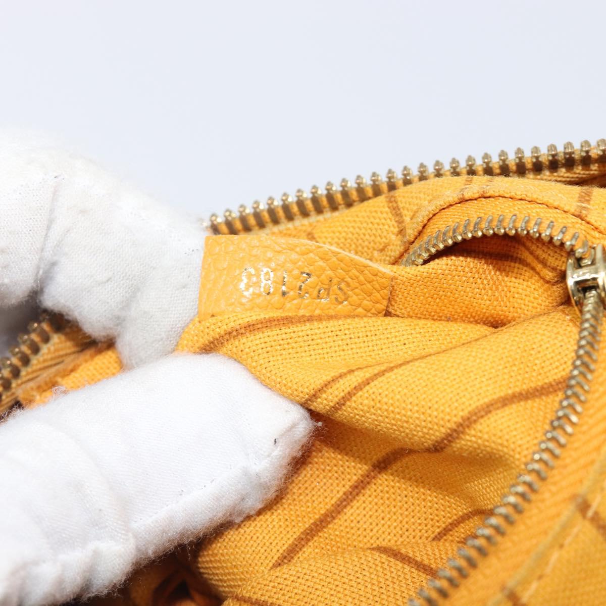 LOUIS VUITTON Empreinte Speedy Bandouliere 25 Bag saffron M40904 LV Auth ep16439