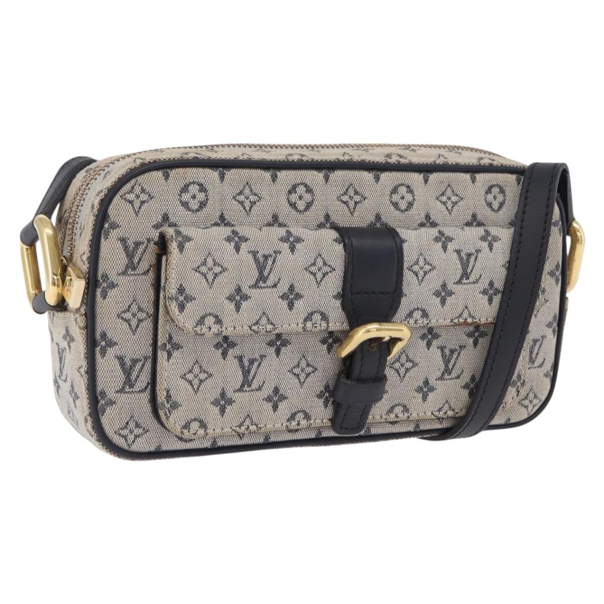 LOUIS VUITTON Monogram Mini Juliet MM Shoulder Bag Blue M92004 LV Auth ep16440A