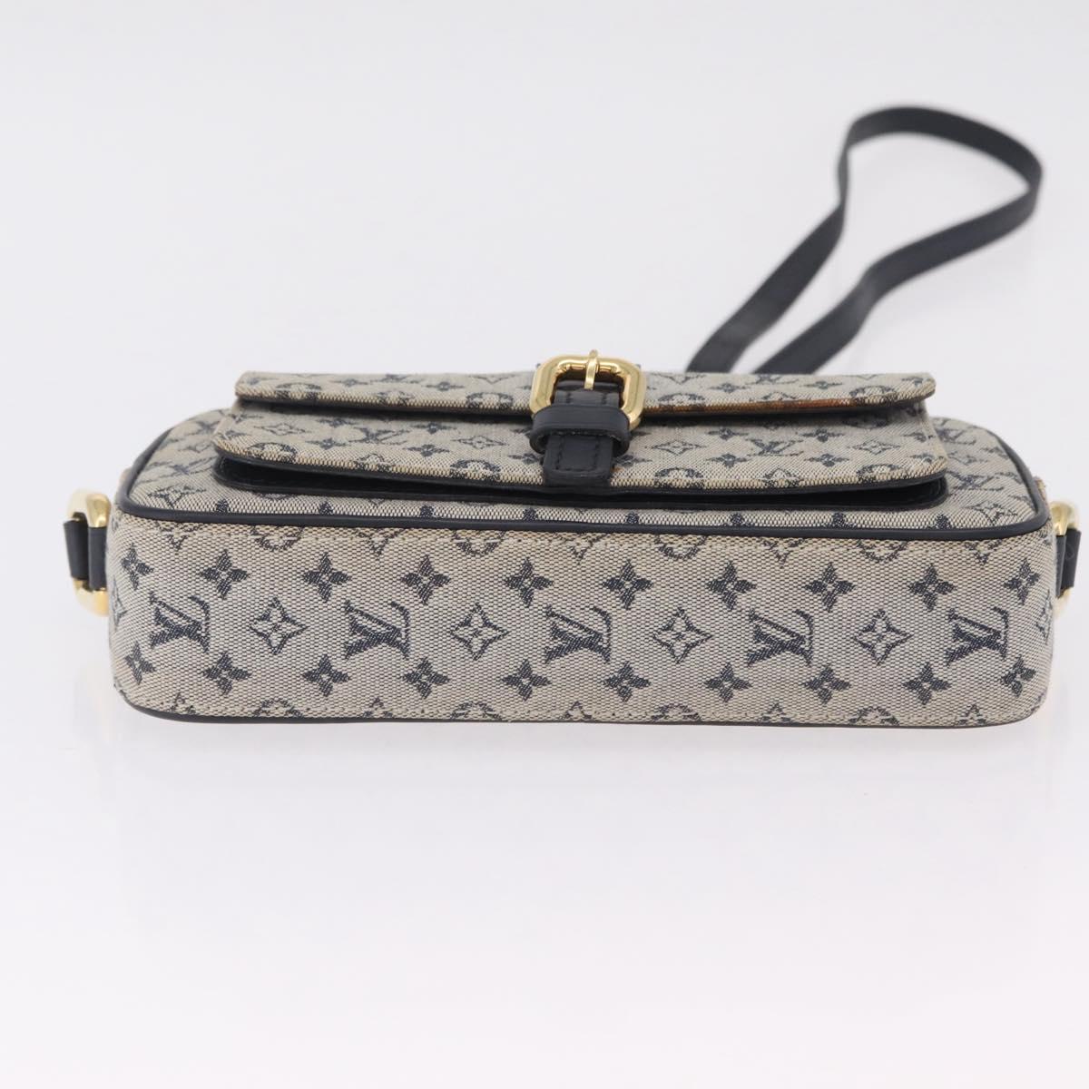 LOUIS VUITTON Monogram Mini Juliet MM Shoulder Bag Blue M92004 LV Auth ep16440A