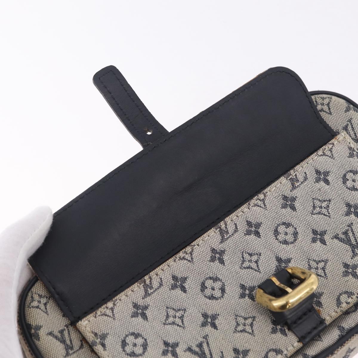 LOUIS VUITTON Monogram Mini Juliet MM Shoulder Bag Blue M92004 LV Auth ep16440A