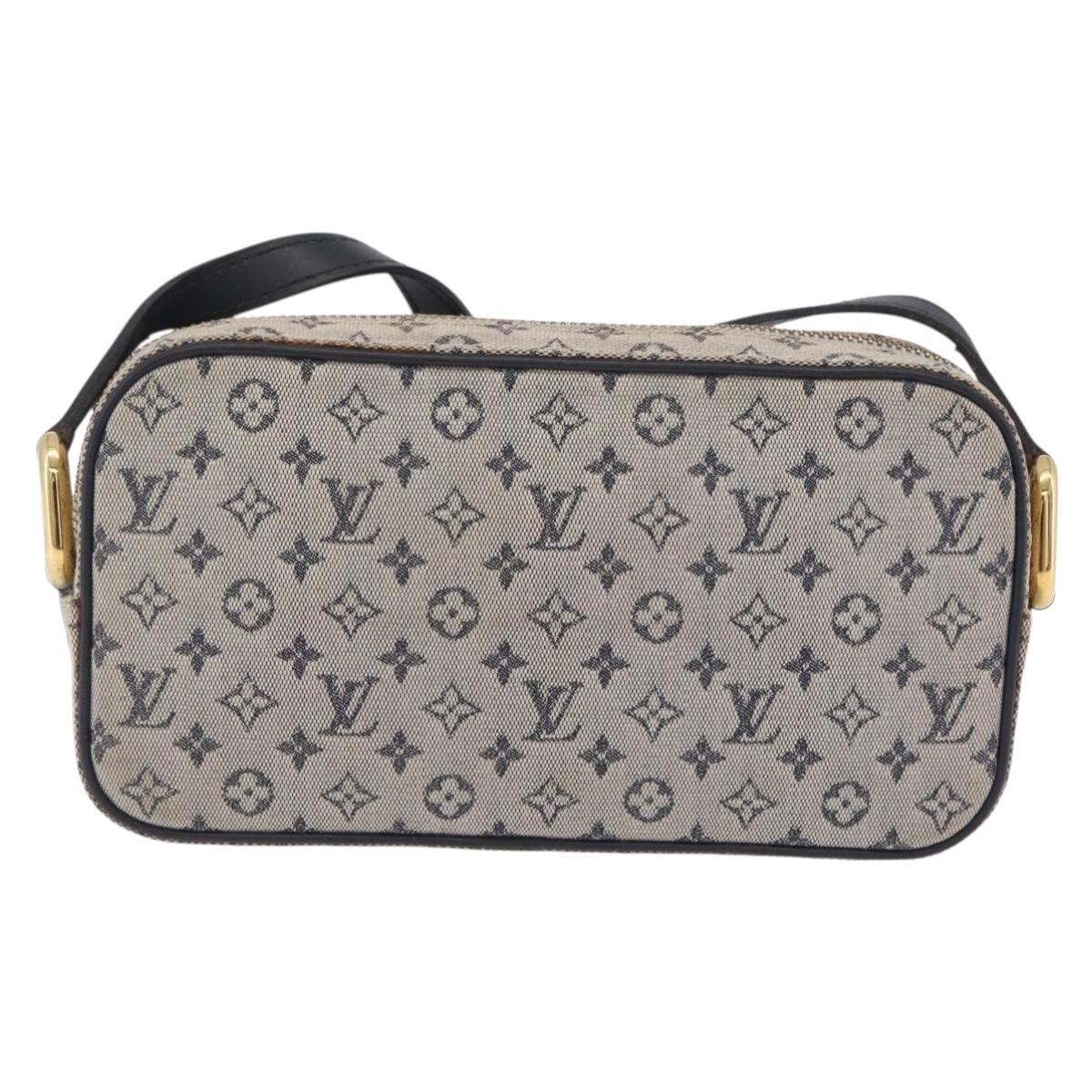 LOUIS VUITTON Monogram Mini Juliet MM Shoulder Bag Blue M92004 LV Auth ep16440A