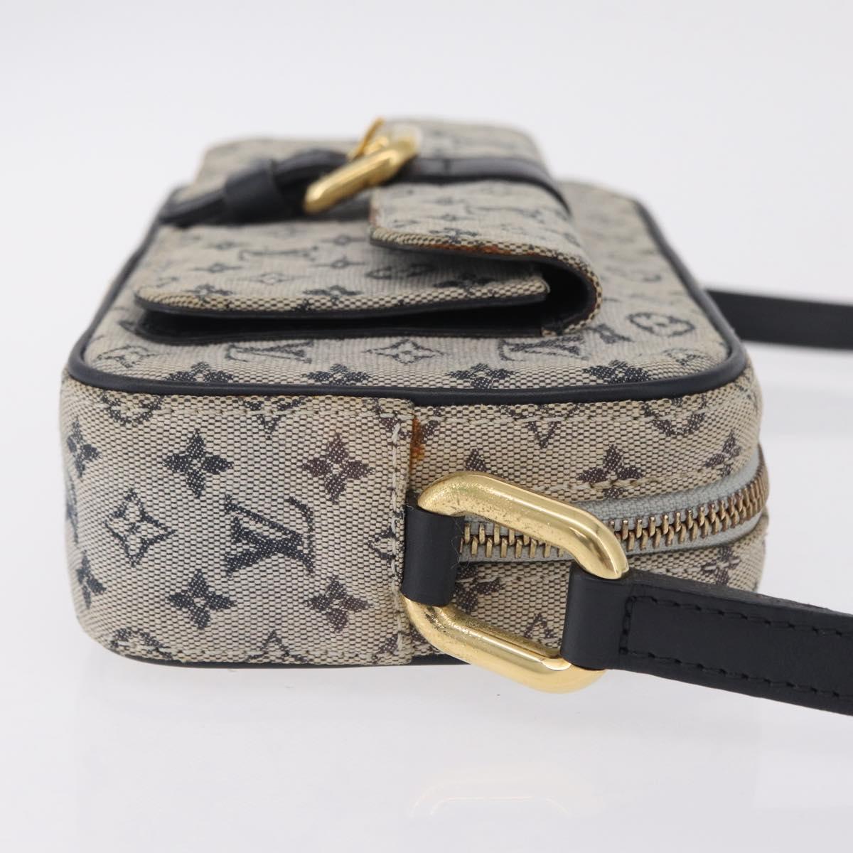 LOUIS VUITTON Monogram Mini Juliet MM Shoulder Bag Blue M92004 LV Auth ep16440A