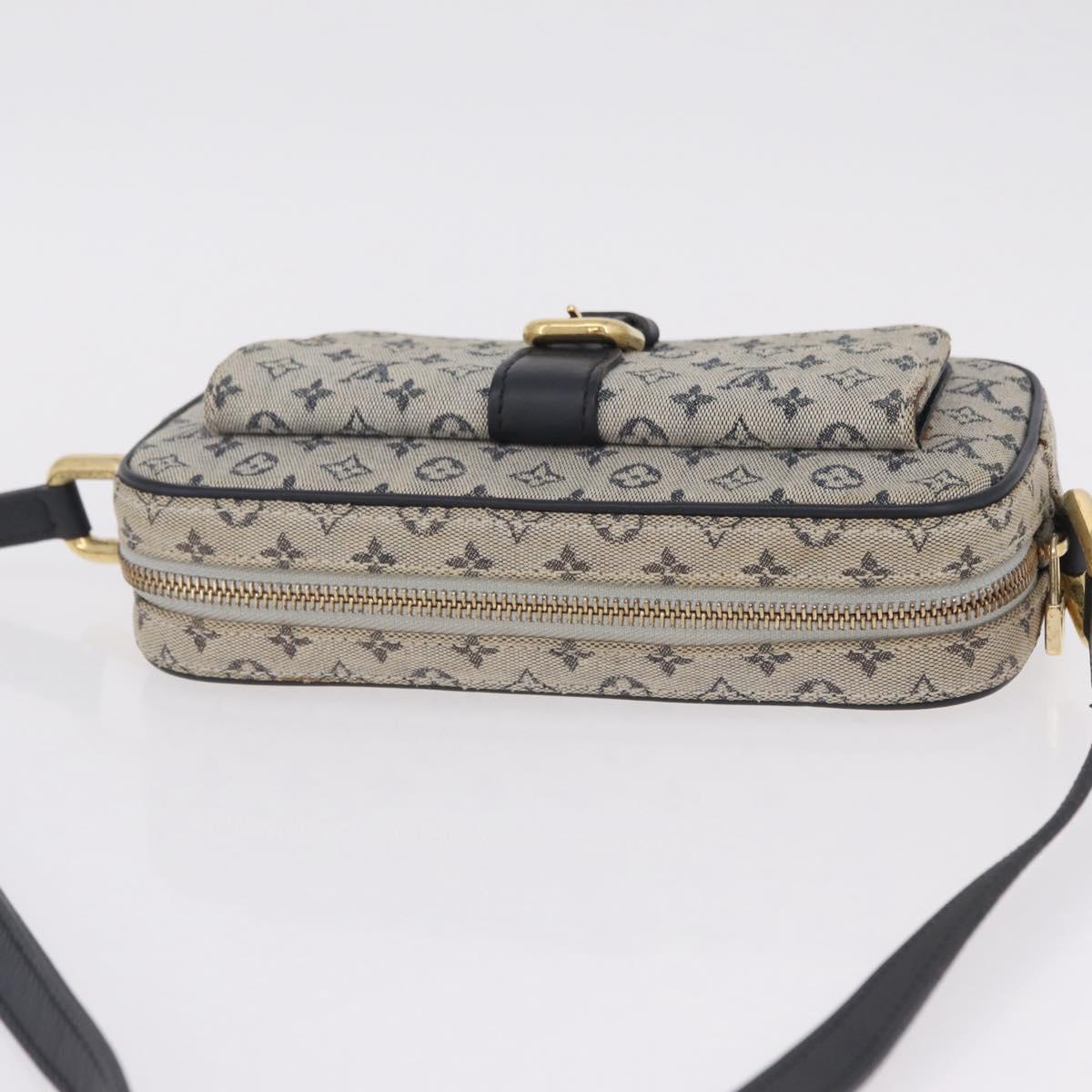 LOUIS VUITTON Monogram Mini Juliet MM Shoulder Bag Blue M92004 LV Auth ep16440A