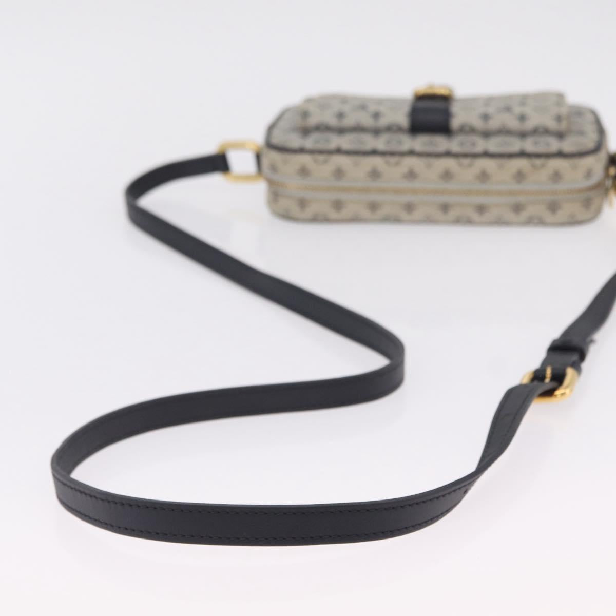 LOUIS VUITTON Monogram Mini Juliet MM Shoulder Bag Blue M92004 LV Auth ep16440A