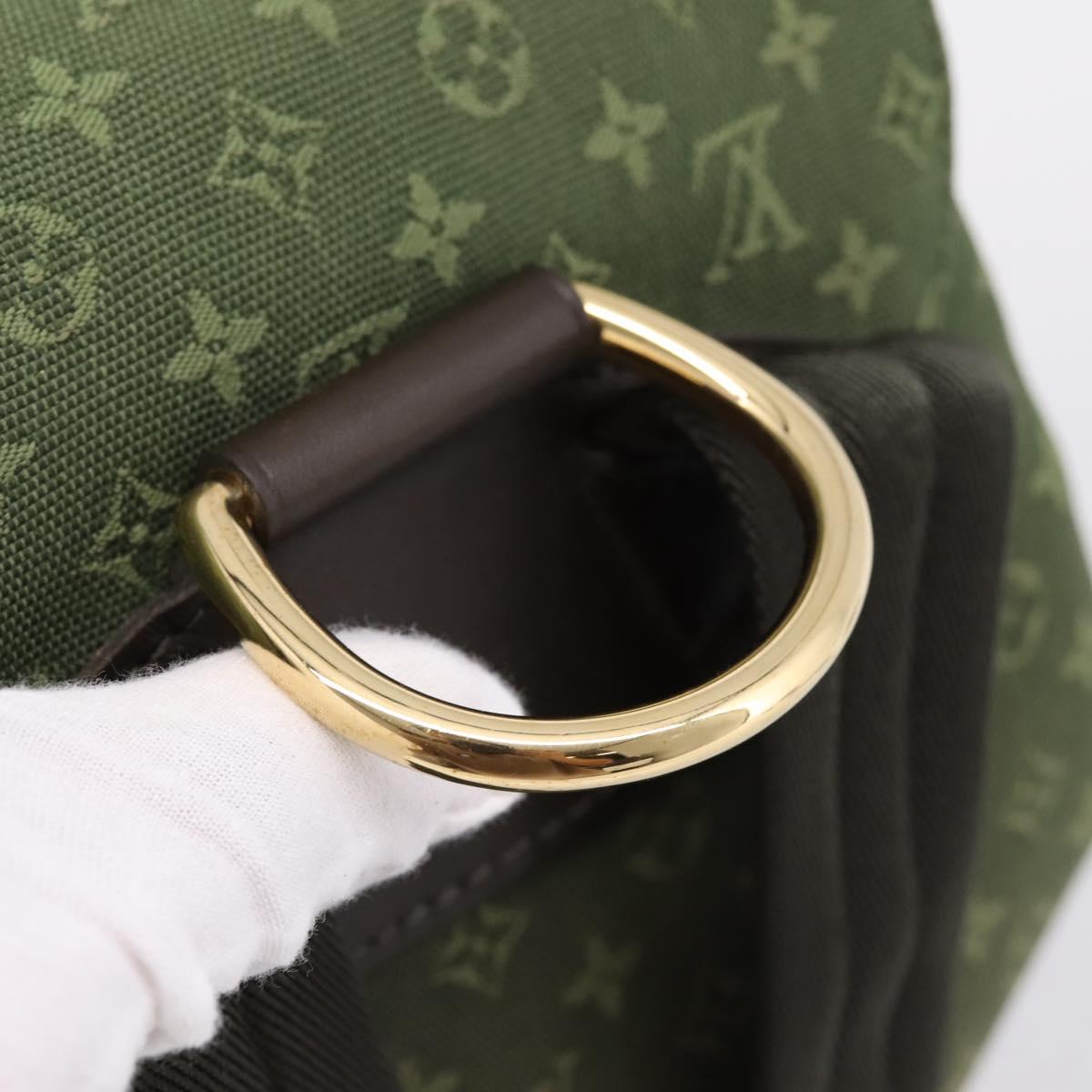 LOUIS VUITTON Monogram Mini Montsouris GM TST Khaki M92456 Auth ep16441V