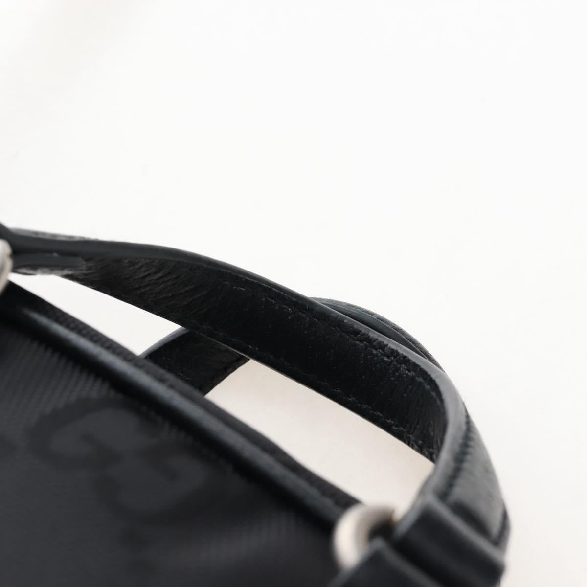 GUCCI GG Canvas Off The Grid Bag Nylon Black Silver 625850 Auth ep16445V