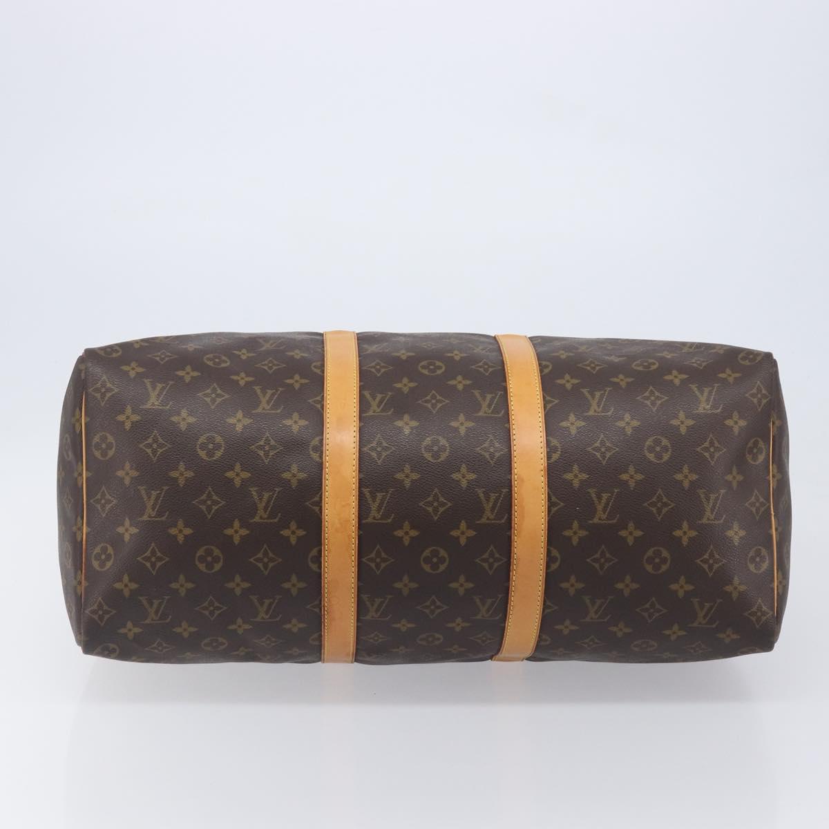 LOUIS VUITTON Monogram Keepall 50 Boston Bag M41426 LV Auth ep16448A
