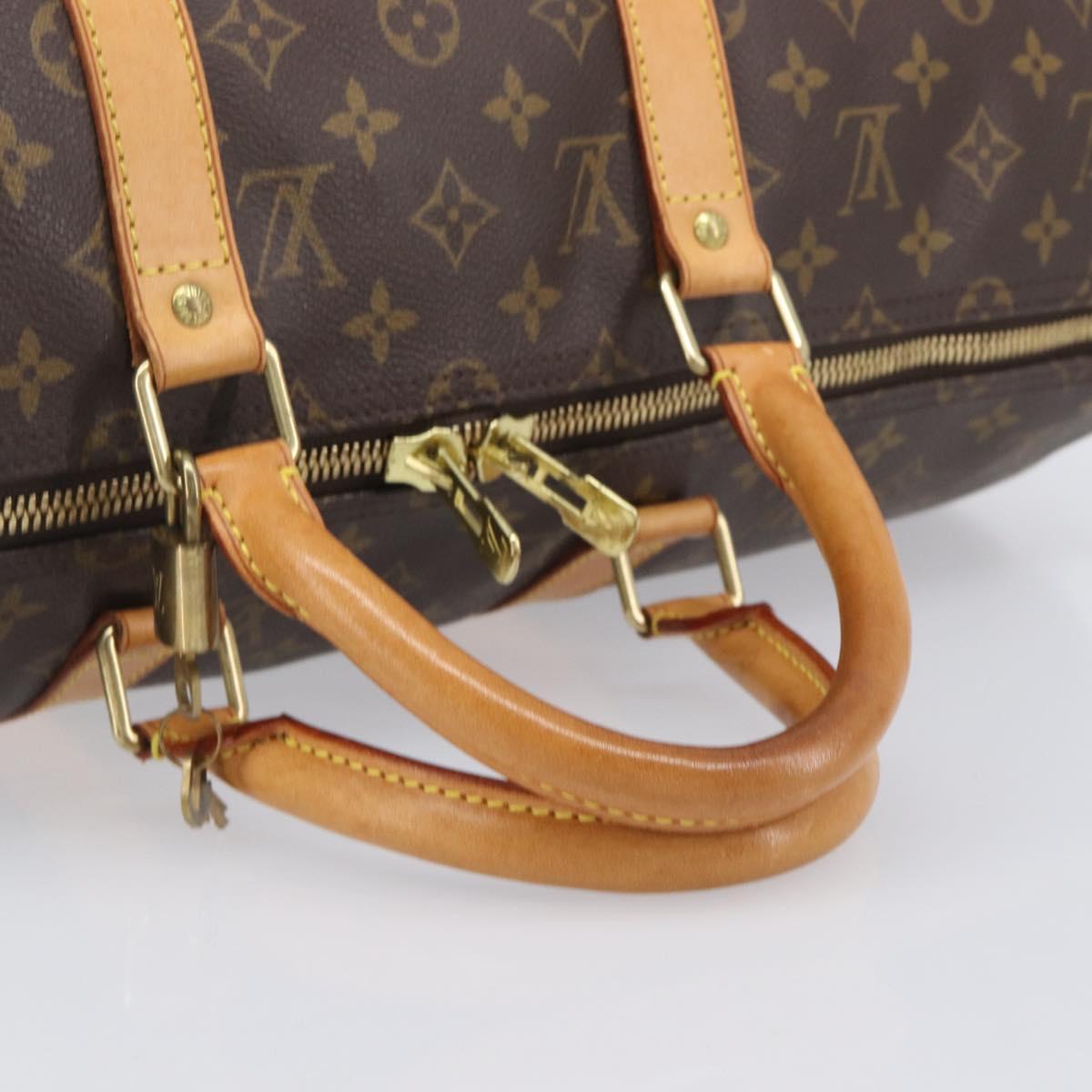 LOUIS VUITTON Monogram Keepall 50 Boston Bag M41426 LV Auth ep16448A
