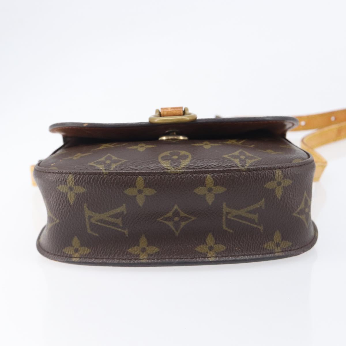 LOUIS VUITTON Monogram Saint Cloud PM Shoulder Bag M51244 LV Auth ep16458