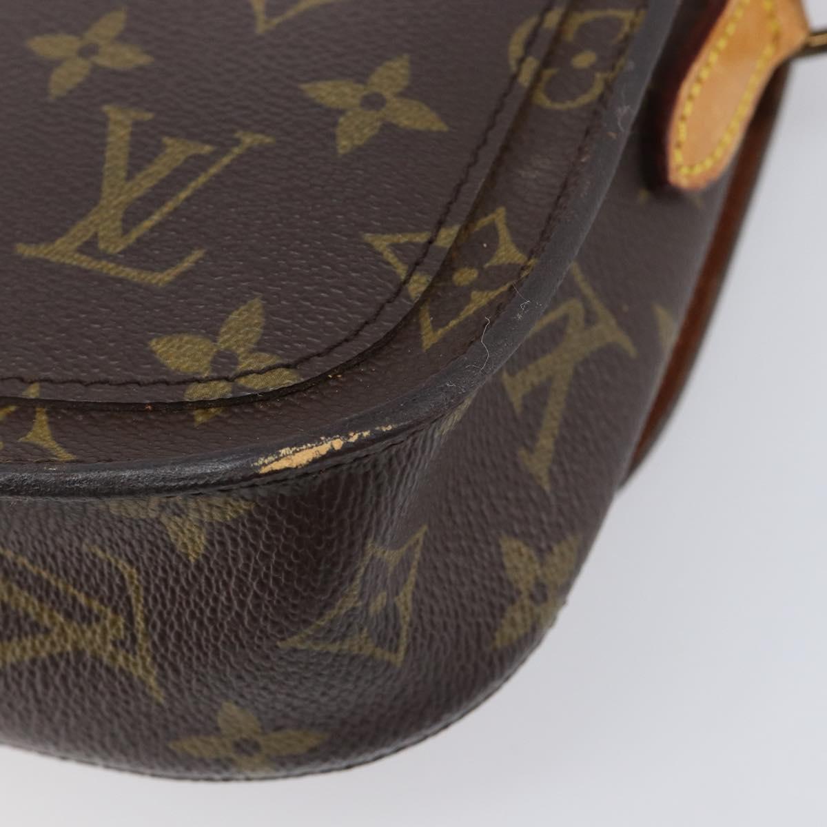 LOUIS VUITTON Monogram Saint Cloud PM Shoulder Bag M51244 LV Auth ep16458