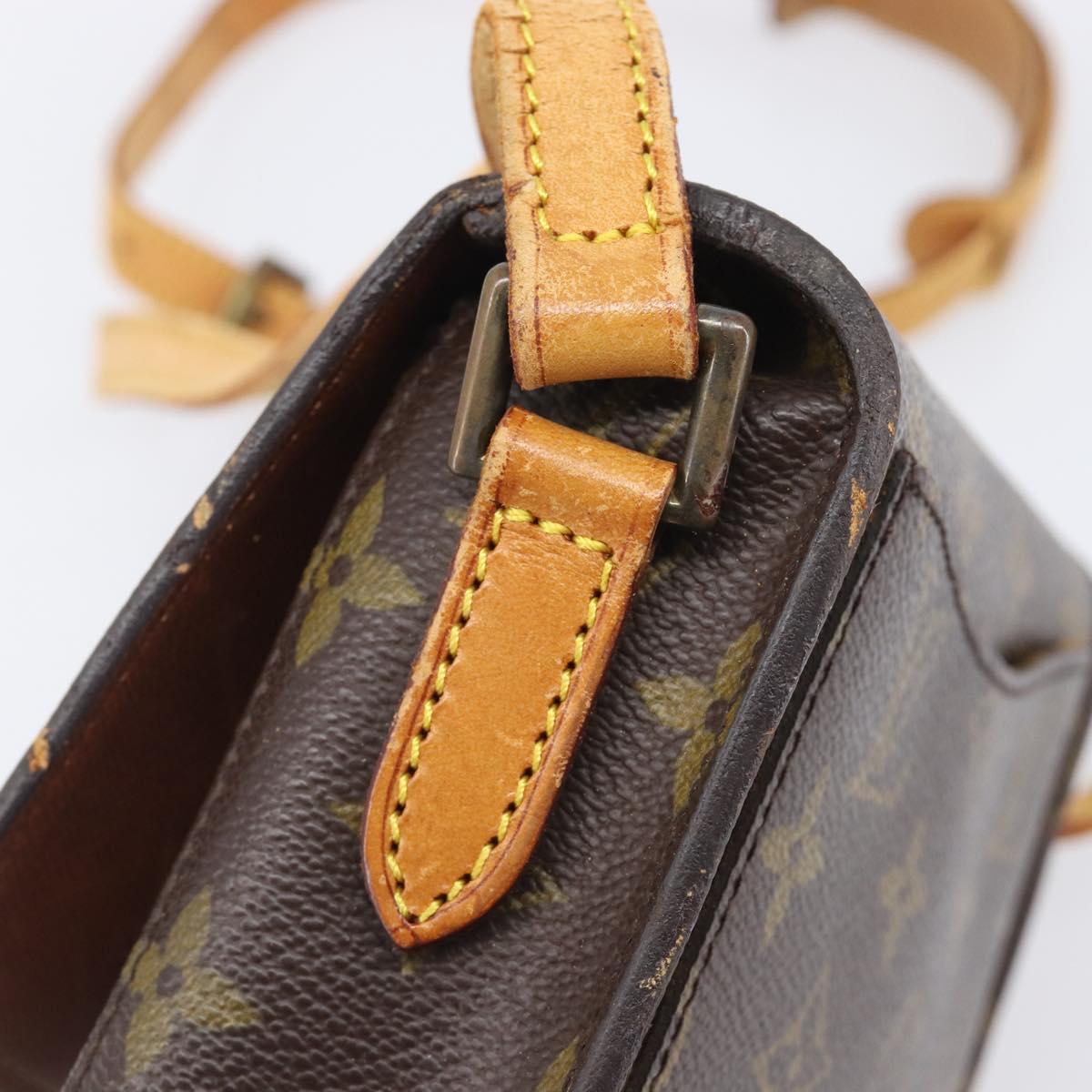 LOUIS VUITTON Monogram Saint Cloud PM Shoulder Bag M51244 LV Auth ep16458